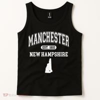 Manchester New Hampshire Est 1810 Varsity Tank Top thumb 2