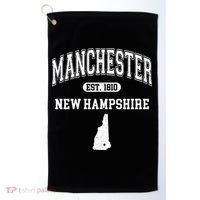 Manchester New Hampshire Est 1810 Varsity Golf Towel thumb 0