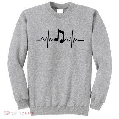 Music Note Heartbeat Pulse Sweatshirt