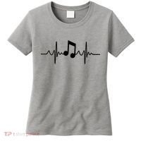 Music Note Heartbeat Pulse Women's T-Shirt thumb 0