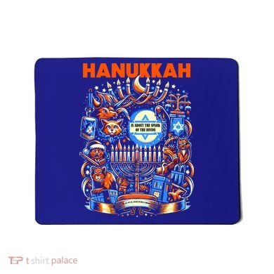 My New Hanukkah Ugly Sweater Design Mousepad