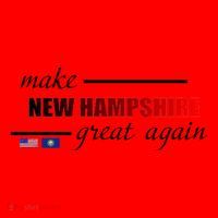 Make New Hampshire Great Again Santa Hat thumb 1