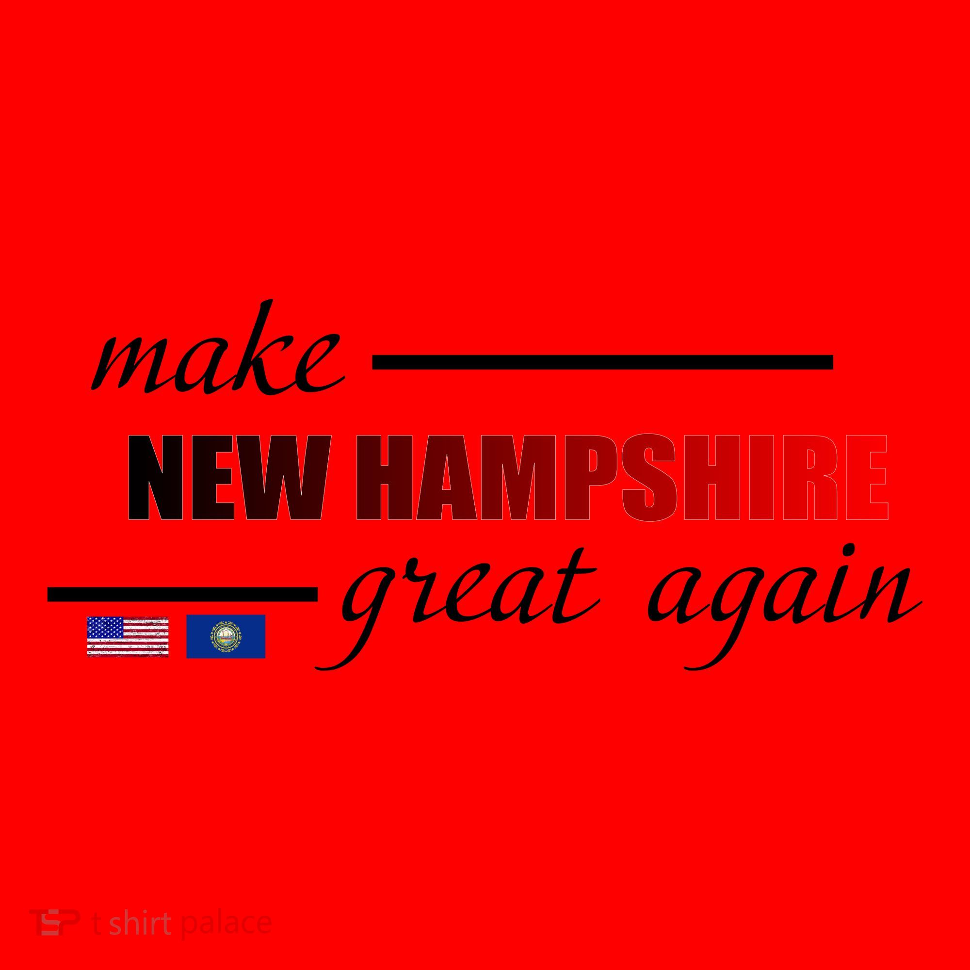 Make New Hampshire Great Again Santa Hat