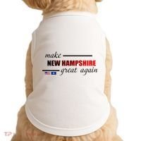 Make New Hampshire Great Again Doggie Tank thumb 0