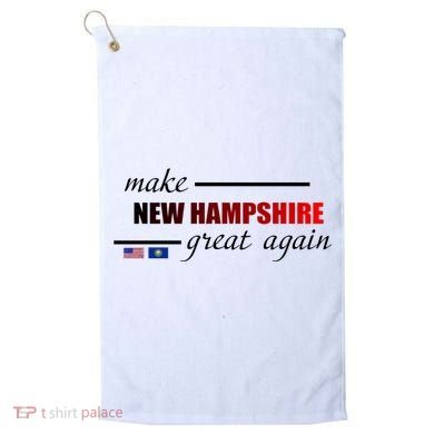 Make New Hampshire Great Again Golf Towel