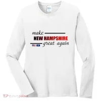 Make New Hampshire Great Again Women's Long Sleeve Shirt thumb 0