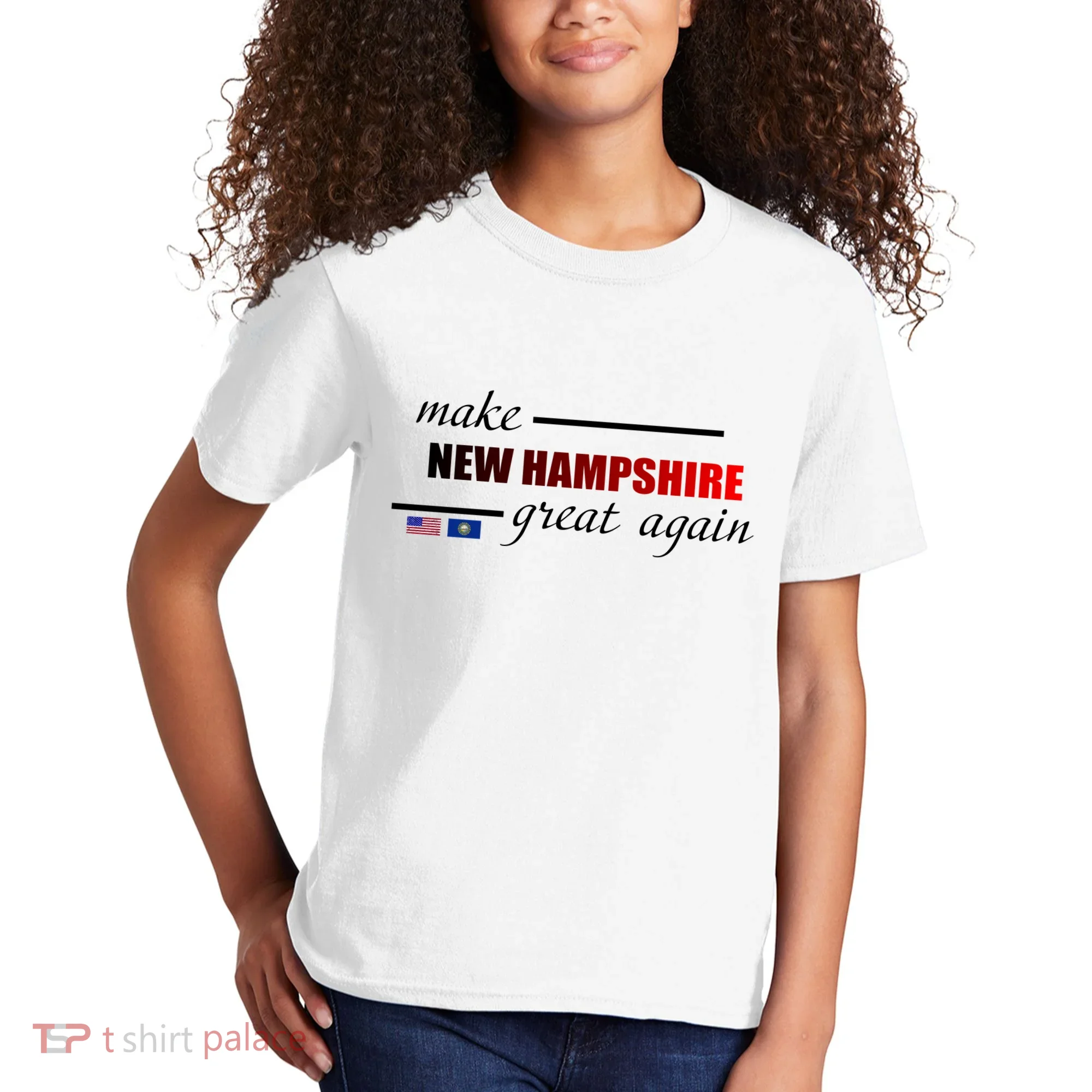 Make New Hampshire Great Again Kids T-Shirt