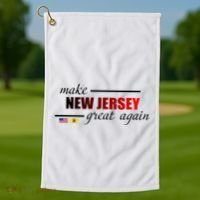 Make New Hampshire Great Again Golf Towel thumb 1