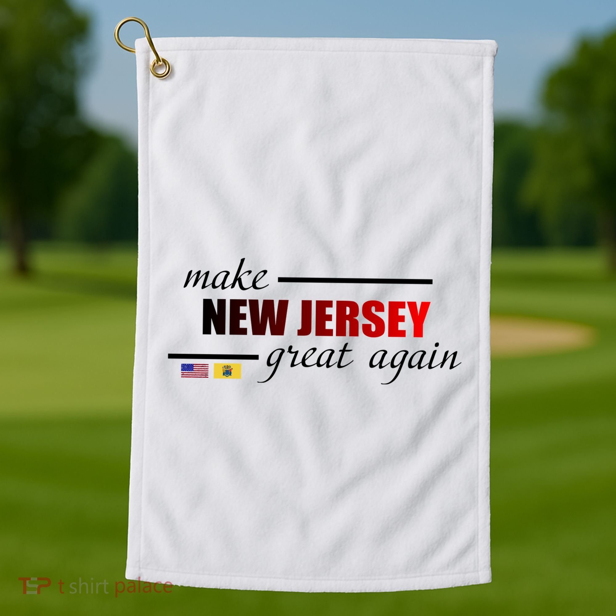 Make New Hampshire Great Again Golf Towel