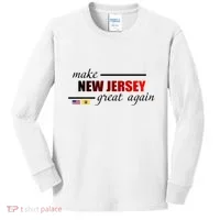 Make New Hampshire Great Again Kids Long Sleeve Shirt thumb 0