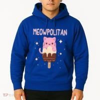 Meowpolitan Neapolitan Ice Cream Gift Hoodie thumb 2