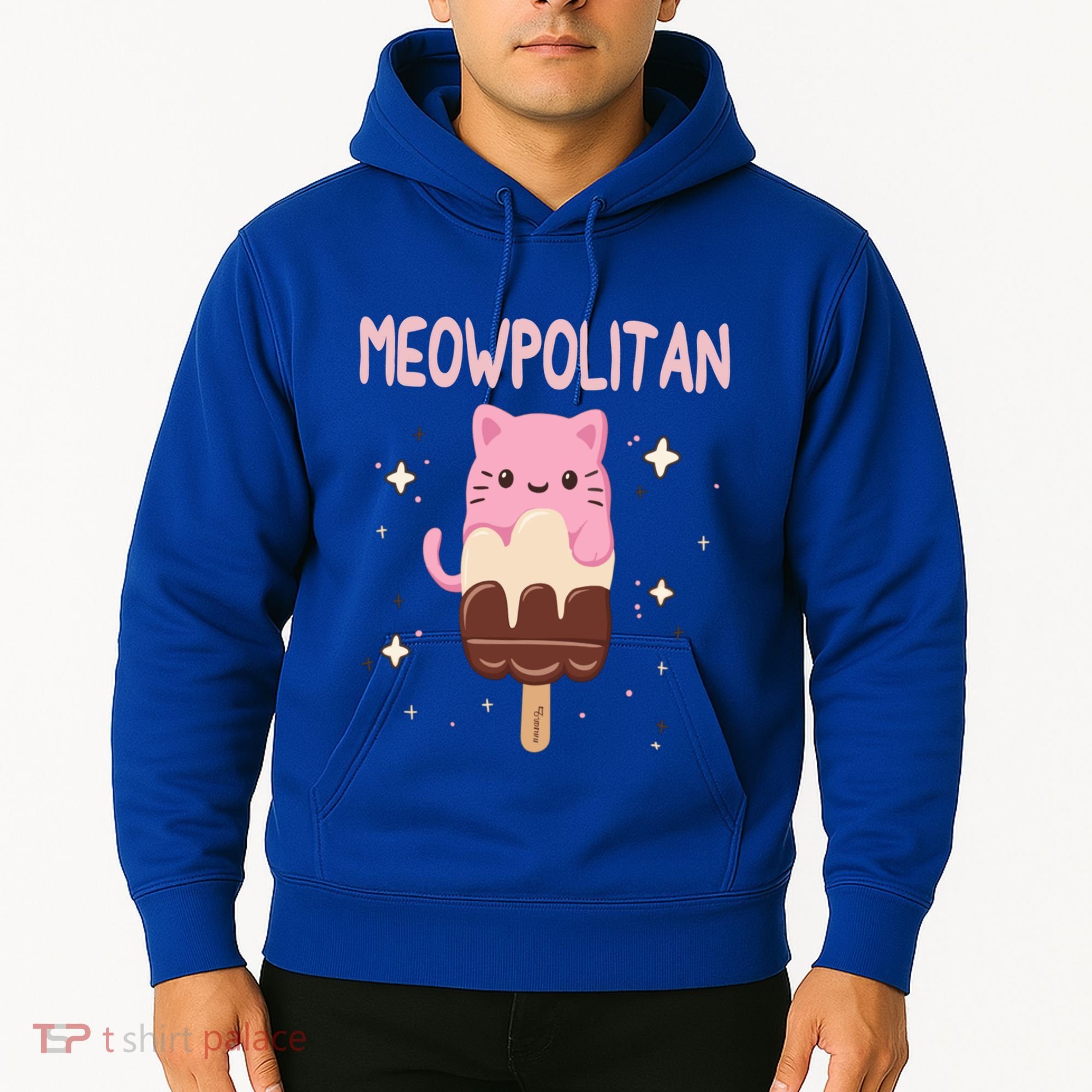 Meowpolitan Neapolitan Ice Cream Gift Hoodie