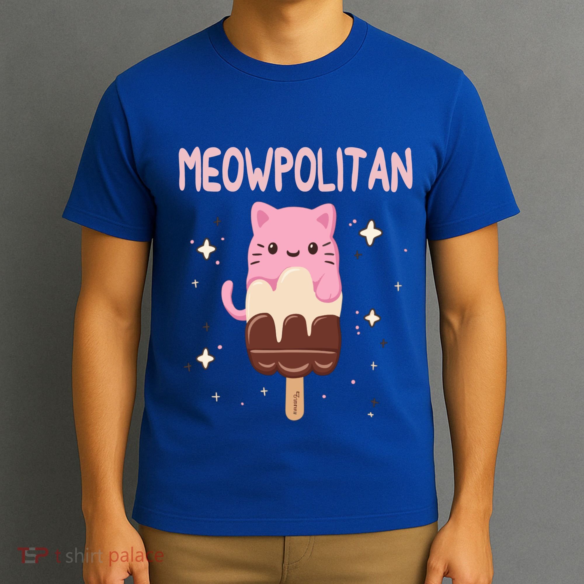Meowpolitan Neapolitan Ice Cream Gift T-Shirt