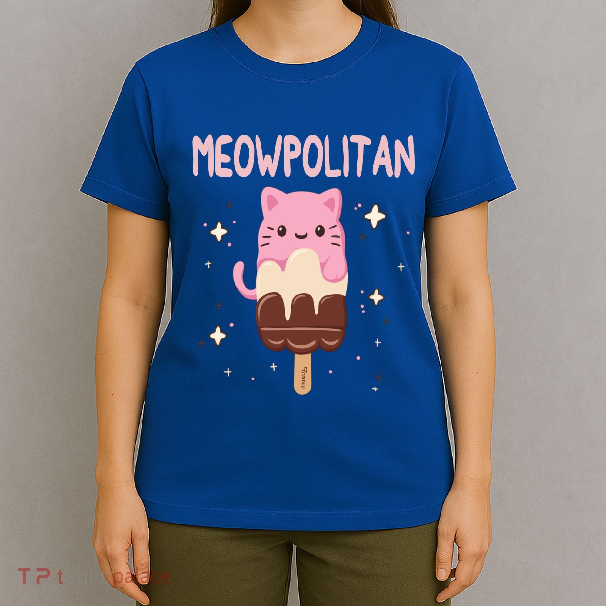 Meowpolitan Neapolitan Ice Cream Gift T-Shirt