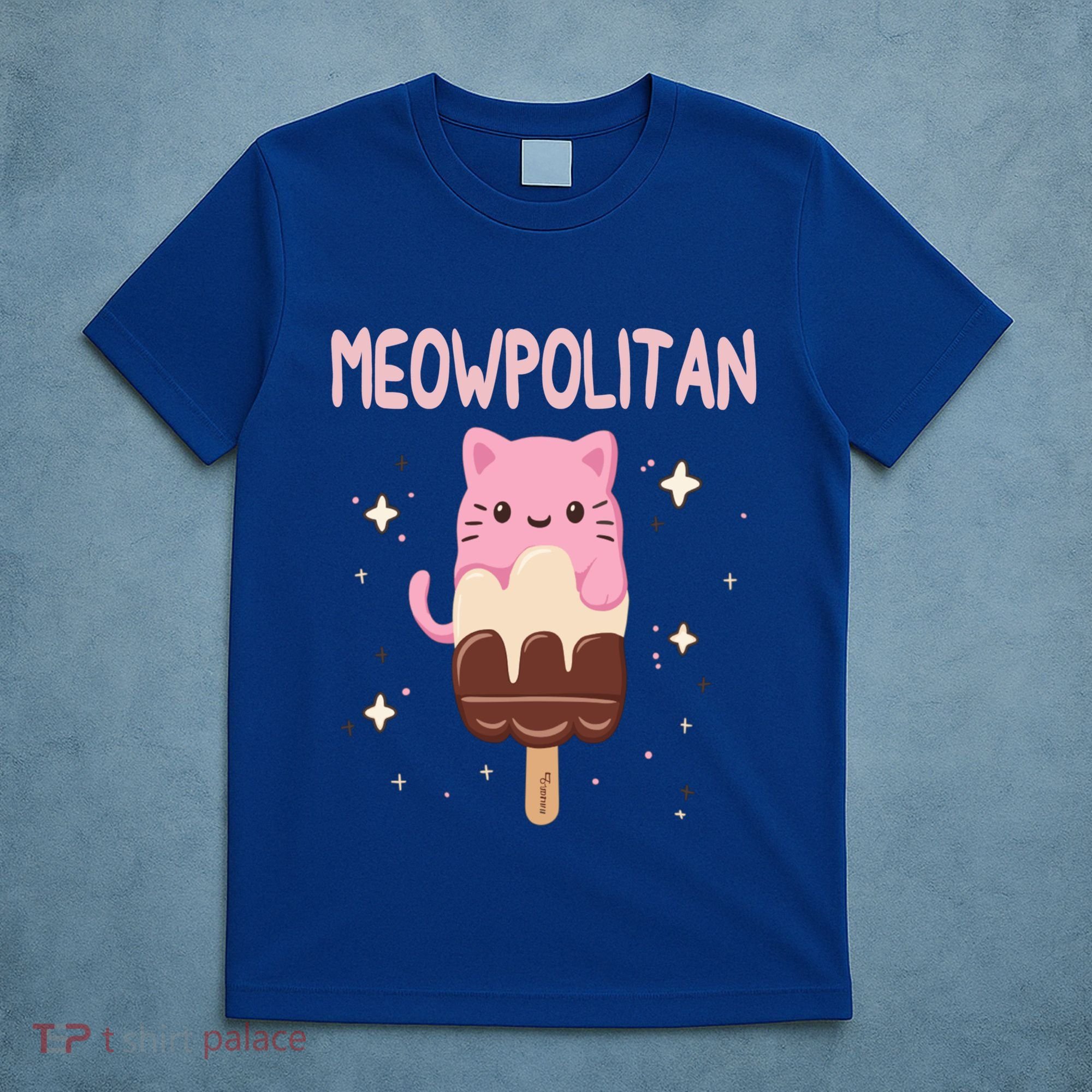 Meowpolitan Neapolitan Ice Cream Gift T-Shirt