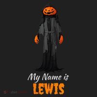 My Name Is Lewis Jack O Lantern Pumpkin Man Women's Sweatshirt thumb 2