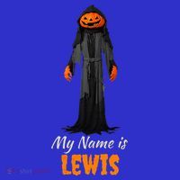 My Name Is Lewis Jack O Lantern Pumpkin Man Mousepad thumb 1
