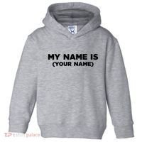 My Name Is Funny Custom Toddler Hoodie thumb 0