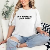 My Name Is Funny Custom Comfort Colors T-Shirt thumb 2