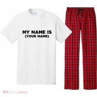 My Name Is Funny Custom Pajama Set thumb 0