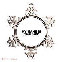 My Name Is Funny Custom Ornament thumb 0