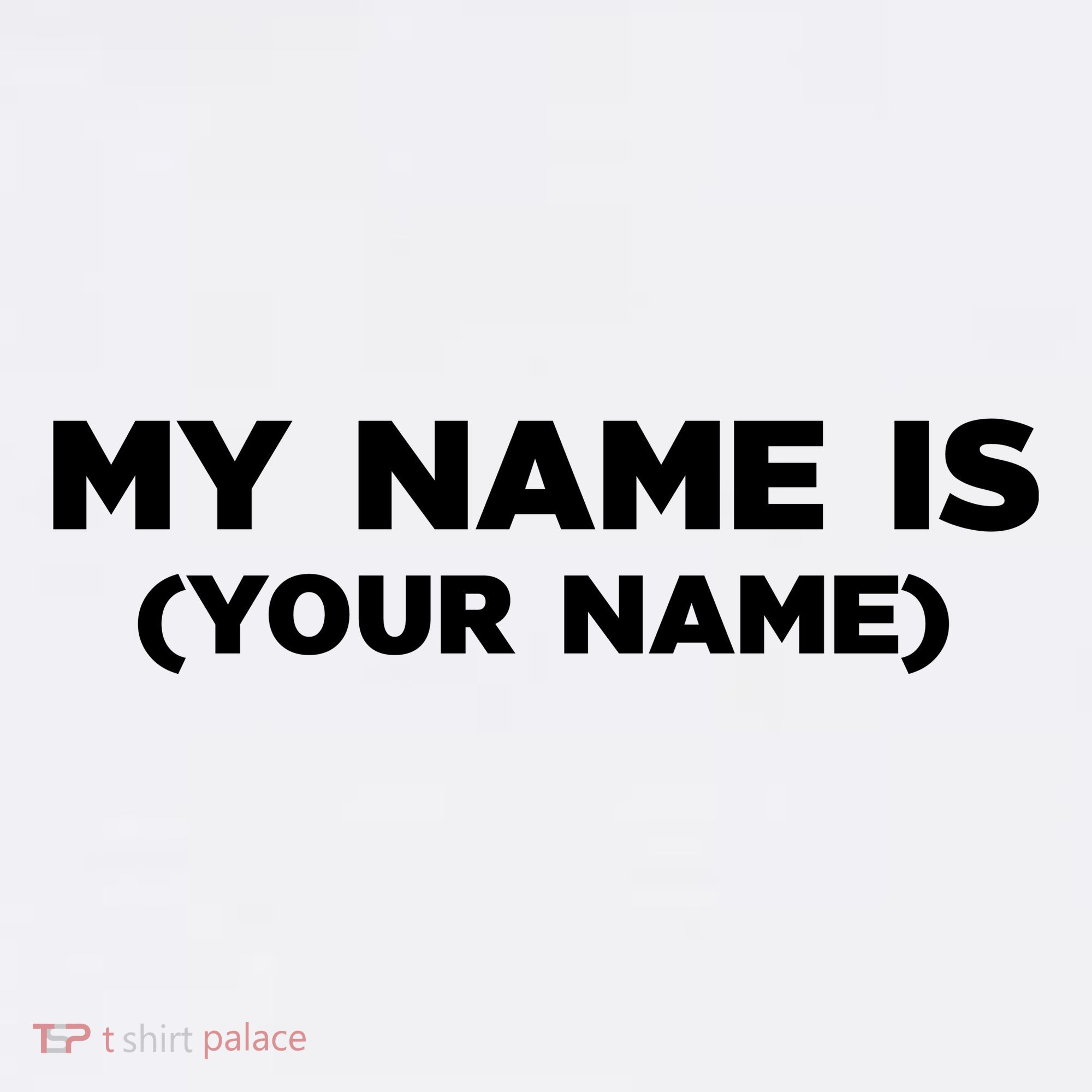 My Name Is Funny Custom Women's Tank Top
