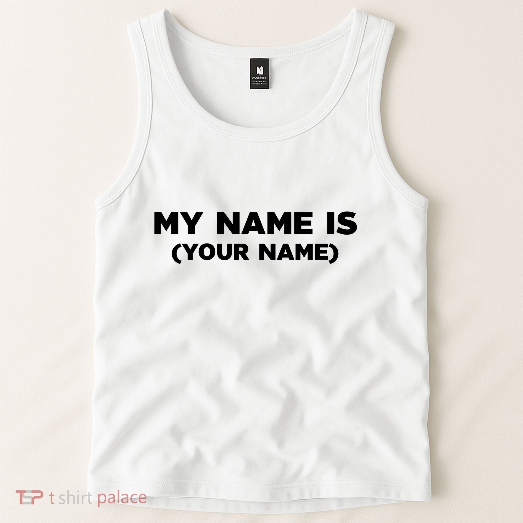 My Name Is Funny Custom Tank Top