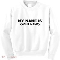 My Name Is Funny Custom Kids Sweatshirt thumb 0