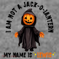 My Name Is Lewis Jack O Lantern Pumpkin Man Funny Lewis Women's Hoodie thumb 2