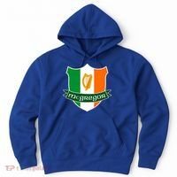 Mcgregor Name Irish Gift Irish Flag Harp Crest Hoodie thumb 0