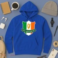 Mcgregor Name Irish Gift Irish Flag Harp Crest Hoodie thumb 3