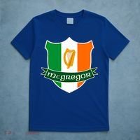Mcgregor Name Irish Gift Irish Flag Harp Crest T-Shirt thumb 5