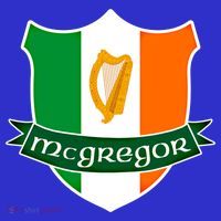 Mcgregor Name Irish Gift Irish Flag Harp Crest Women's Tank Top thumb 5