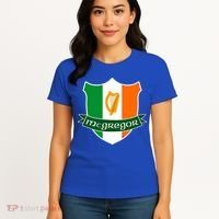 Mcgregor Name Irish Gift Irish Flag Harp Crest Women's T-Shirt thumb 4