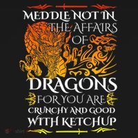Meddle Not In The Affairs Of Dragons Women's Hoodie thumb 2