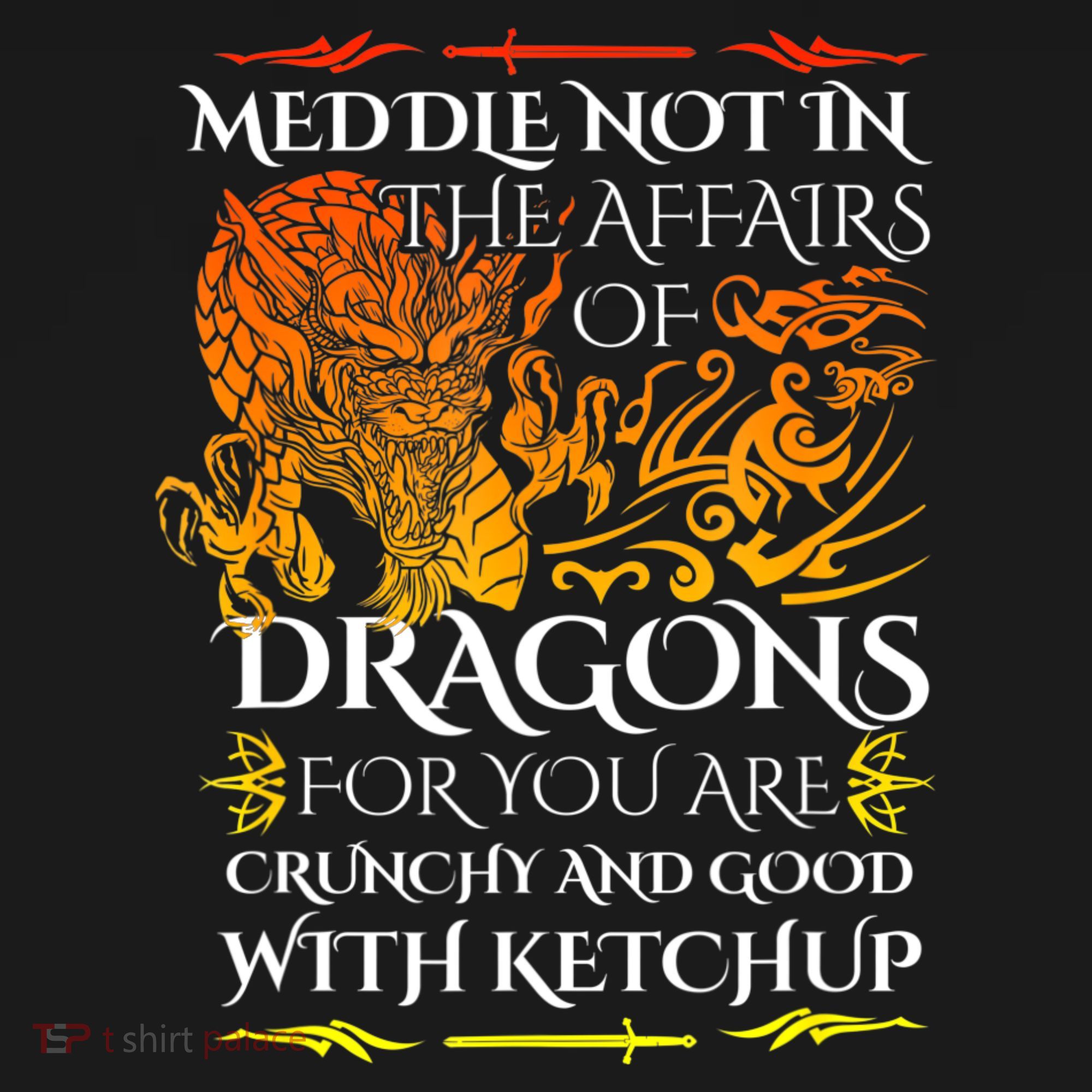 Meddle Not In The Affairs Of Dragons Women's Hoodie