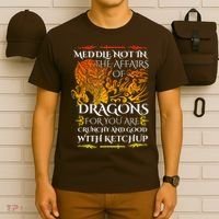 Meddle Not In The Affairs Of Dragons T-Shirt thumb 6