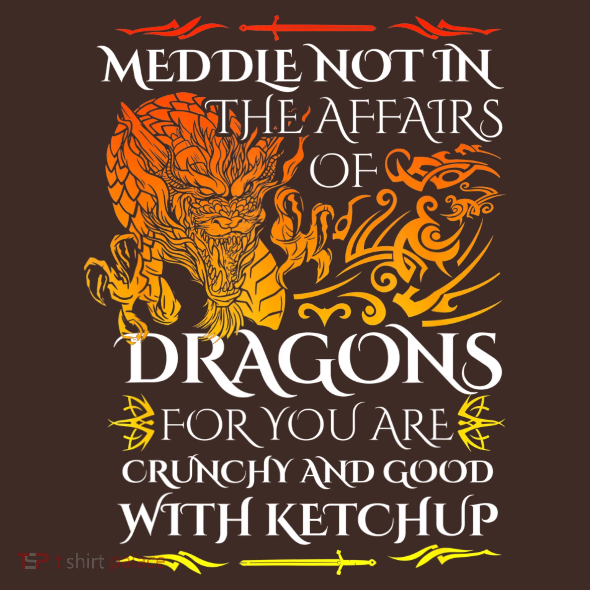 Meddle Not In The Affairs Of Dragons Baby Bodysuit
