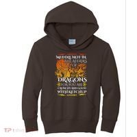 Meddle Not In The Affairs Of Dragons Kids Hoodie thumb 0