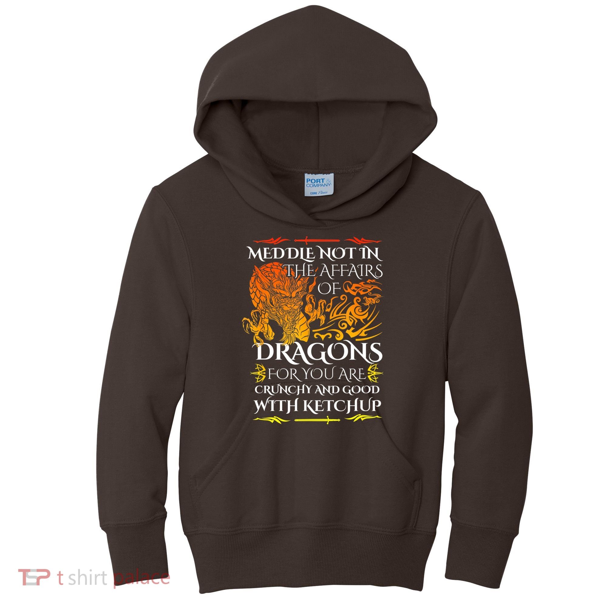 Meddle Not In The Affairs Of Dragons Kids Hoodie