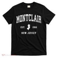 Montclair New Jersey Nj Vintage Athletic T-Shirt thumb 0