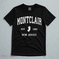 Montclair New Jersey Nj Vintage Athletic T-Shirt thumb 5