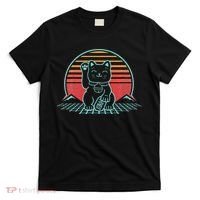 Maneki Neko Japanese Lucky Cat Retro Aesthetic Kawaii  T-Shirt thumb 0