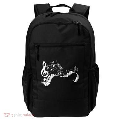 Music Notes Keyboard Pianist Classical Musician Piano Backpack