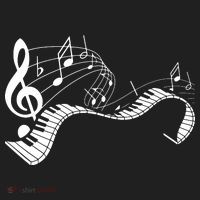Music Notes Keyboard Pianist Classical Musician Piano Hat thumb 2