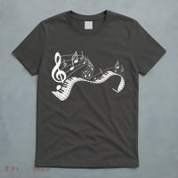 Music Notes Keyboard Pianist Classical Musician Piano T-Shirt thumb 5