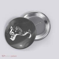 Music Notes Keyboard Pianist Classical Musician Piano Button thumb 0