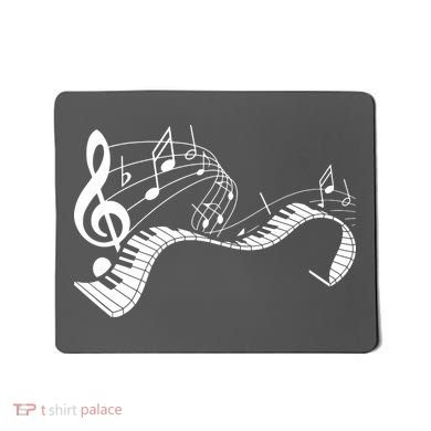 Music Notes Keyboard Pianist Classical Musician Piano Mousepad