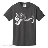 Music Notes Keyboard Pianist Classical Musician Piano Kids T-Shirt thumb 0