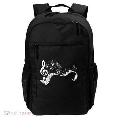 Music Notes Keyboard Pianist Classical Musician Piano Backpack